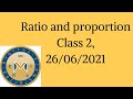 RATIO AND PROPORTION CLASS 2