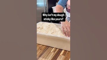 If your sourdough is sticky and hard to handle…watch this!