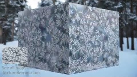 📸 Frost pattern - 07, TEXTURE for 3Ds Max, Unreal Engine, Unity