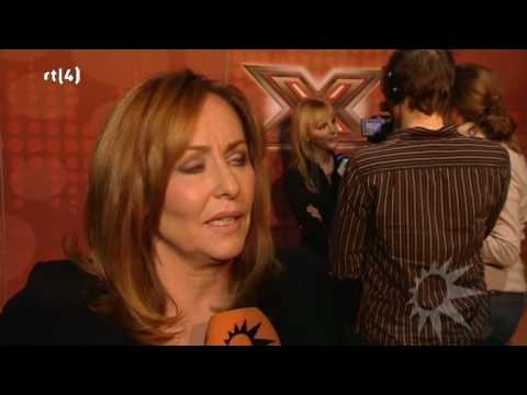 Angela en rest jury X Factor bij RTL Boulevard (13...