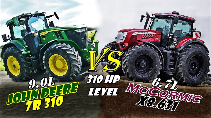 Deere 7R 310 VS NEW McCormick X8.631 - Comparison on 310 Hp - Which is better/stronger/cheaper?