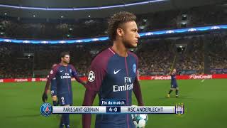 [HD] Neymar vs RSC Anderlecht | UEFA Champions League 2017/2018 | 31/10/2017 PES 2018
