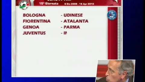 Rai 2 - Sorteggio Calendario Serie A 2009-10