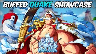 CODE] Gura Gura ( QUAKE ) SHOWCASE in A One Piece Game ( Code in