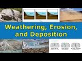 Weathering Erosion and Deposition in Nature