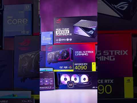 Ultimate PC Build with ROG Strix RTX 4090 and i7 12700K
