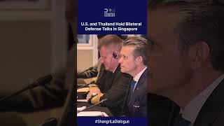 U.S. and Thailand Hold Bilateral Defense Talks in Singapore Amid Regional Pressure | DRM News | AC1C