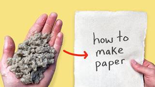 I tried this mindblowing DIY paper technique