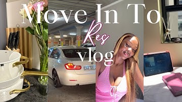 Moving Into University: Travel Vlog + UCT Res Move-In !