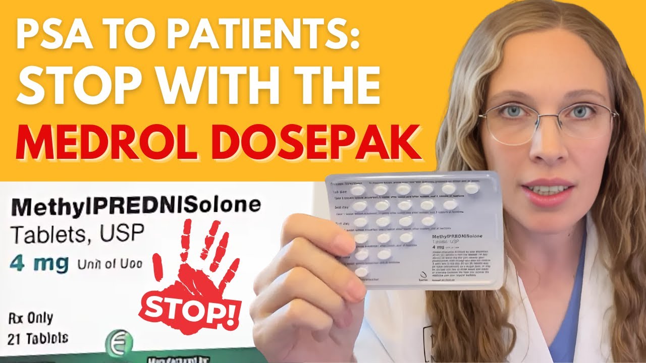 📣 Stop 🛑 taking Medrol for the Flu!