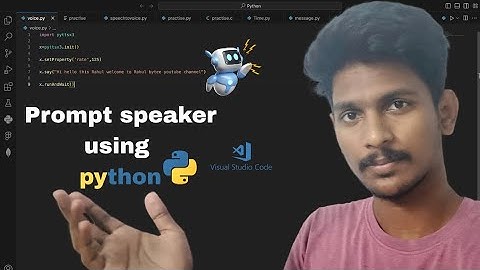 "Convert Text to Voice in Python | pyttsx3 Text to Speech Tutorial 🔊"