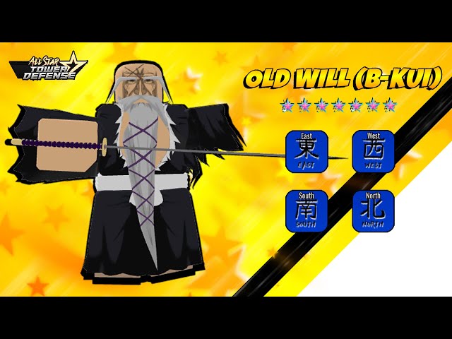 Old Will - Yamamoto - All Star Tower Defense - ASTD