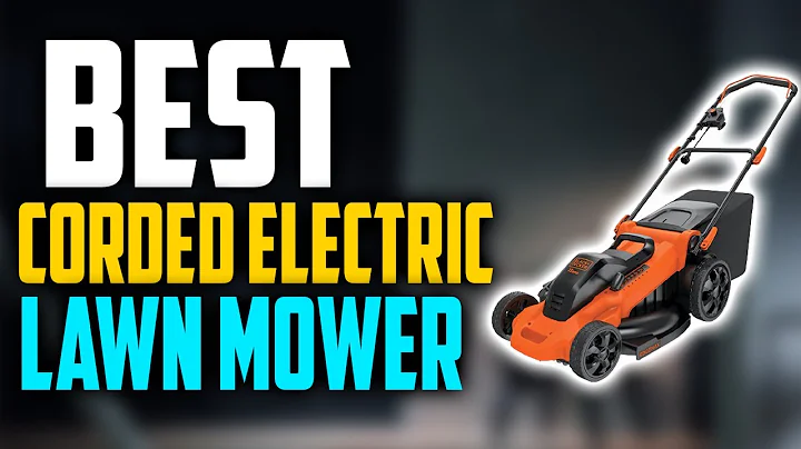 ✅ Top 5: BEST Corded Electric Lawn Mower In 2024 [ Best Electric Lawn Mower ]