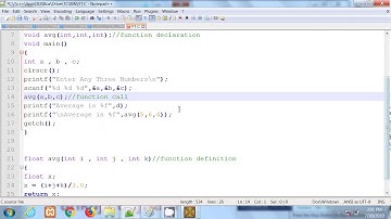 C Language in Hindi  |  Function  |  Take Something and Return Nothing