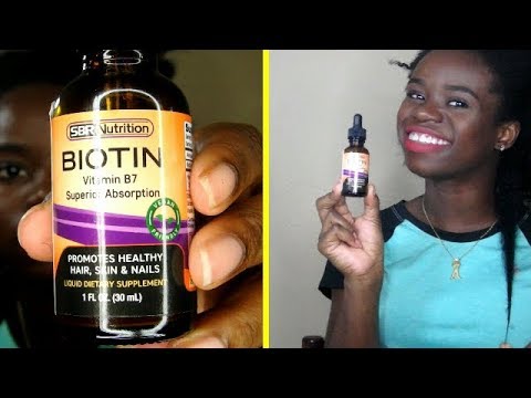 Liquid Biotin Hair Journey 4c Natural Hair Biotin Tablets For