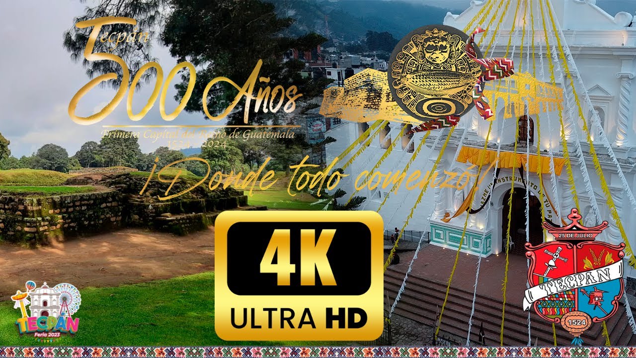 TECPAN GUATEMALA - 500 AÑOS DE FUNDACION