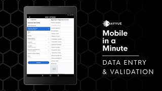 iOS and Android Mobile Bridge Inspection: Data Entry & Validation