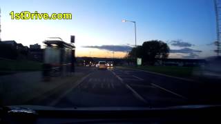 Mobius action camera night video test footage