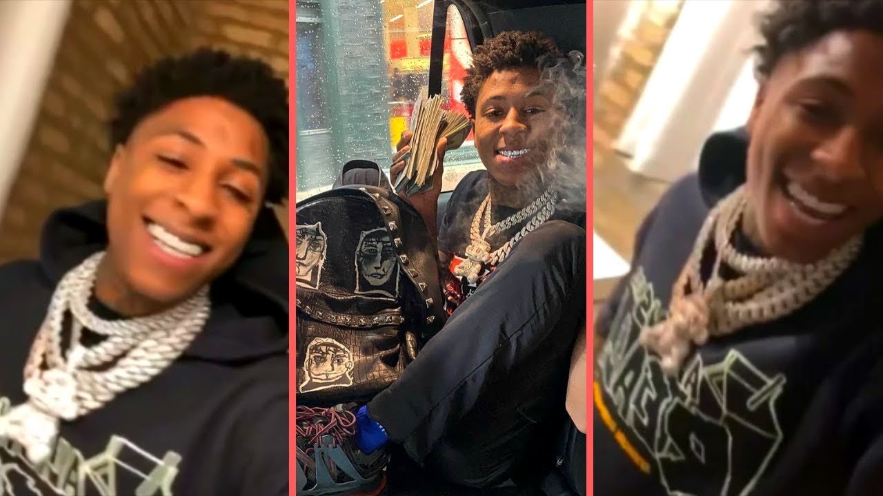NBA YoungBoy Starts Freestyling and YB Reacts To IG Live Footage Of ...