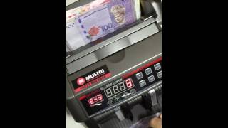 Mushii DC12 Money Counter (16 Currency detection) MoneyCounter.com.my