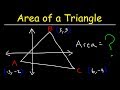 Area of a Triangle With Vertices - Geometry