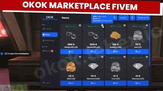 [ FiveM Script ] Okok Marketplace Fivem | FiveM store - FiveM ESX Scripts