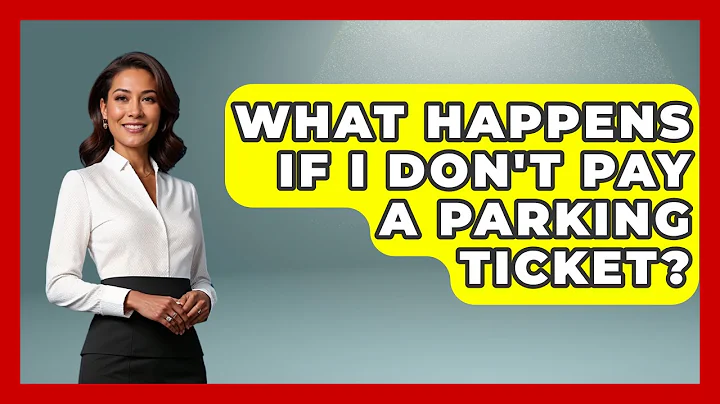 What Happens If I Don't Pay A Parking Ticket? - Law Enforcement Insider
