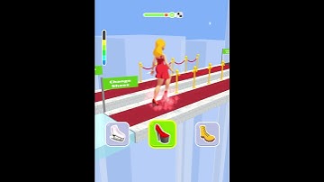 Shoe Race 👠🏃- All Levels (5) Gameplay (Android iOS Games) #Shorts