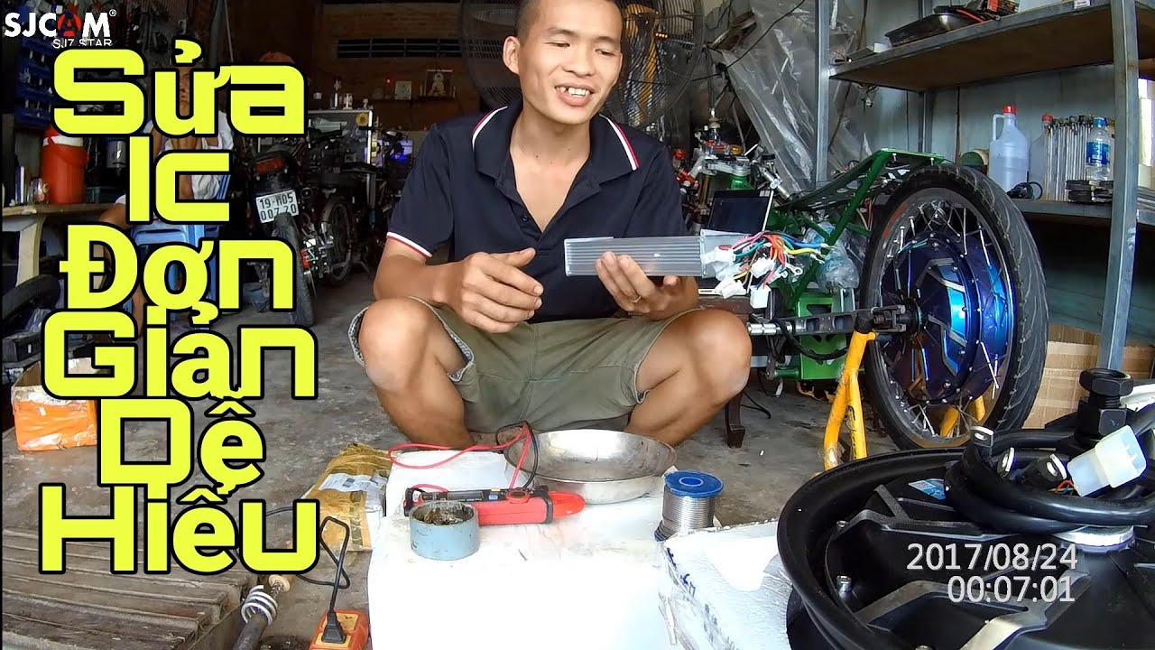 Hướng dẫn sửa IC xe điện