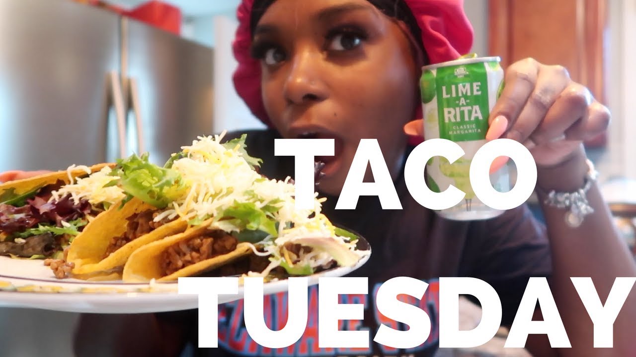 COOK WITH ME + MUKBANG : TACO TUESDAY - YouTube