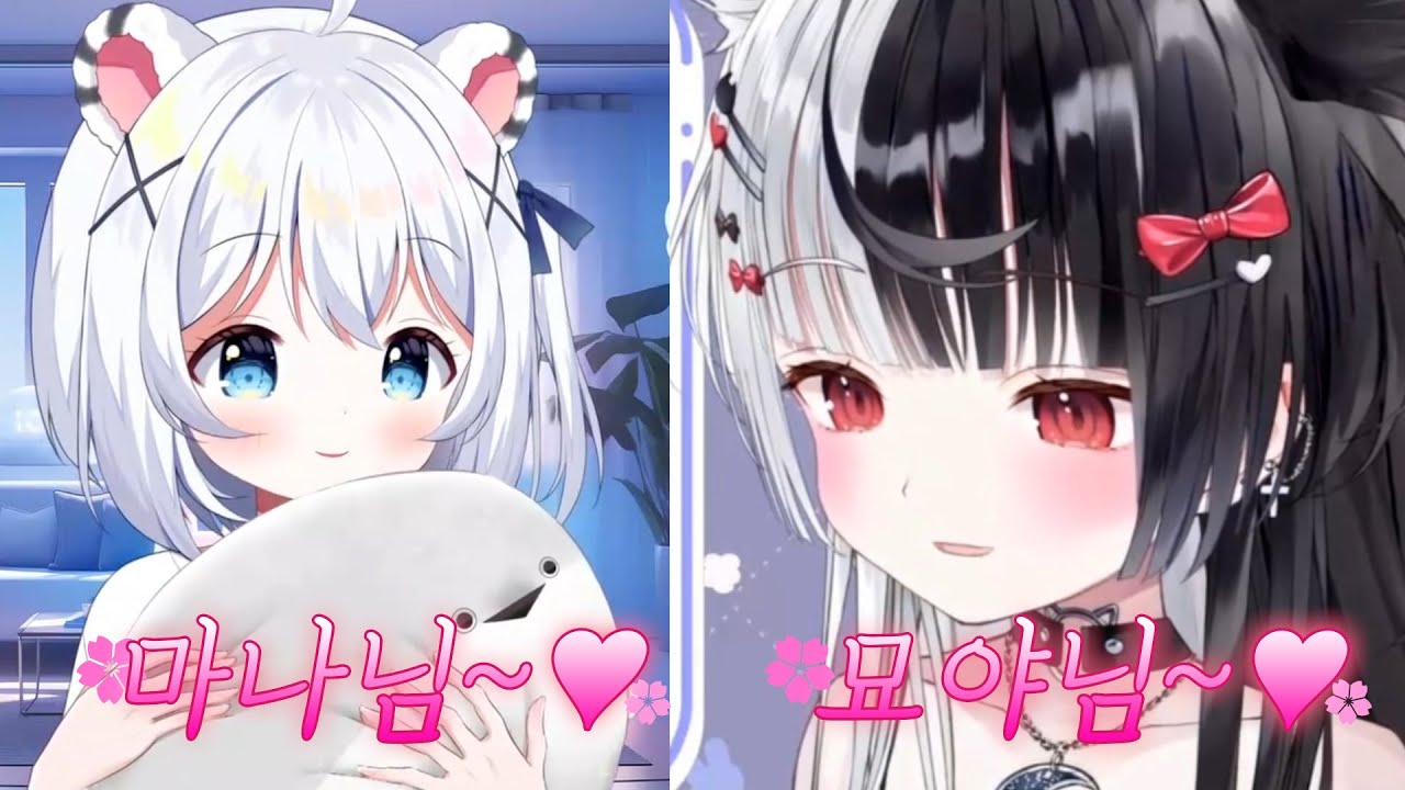 이 두 사람이 실제로 통화했다고? (묘야, 아리스 마나)