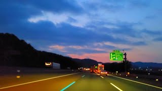[4K] Korea Drive 대전 유성에서 천안 가는 길 야간 드라이브 영상 | Night drive video from Daejeon Yuseong to Cheonan