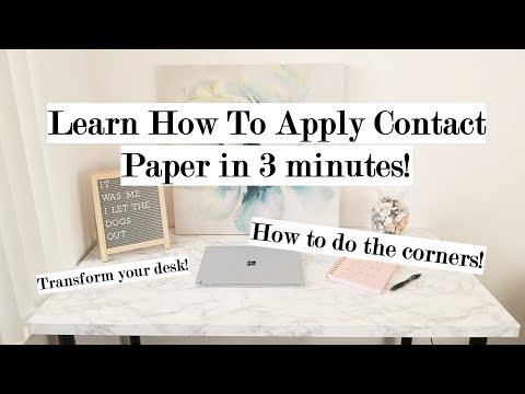 Applying Contact Paper - Well-Groomed Home