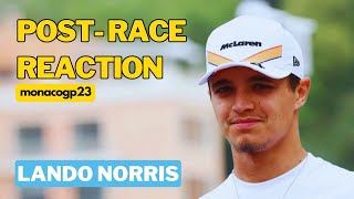 Lando Norris - I wanted Max to get blue flags | POST RACE INTERVIEW #f1