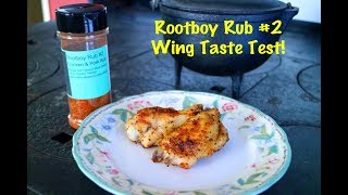 Chicken Wings | Rootboy Rub #2 Taste Test