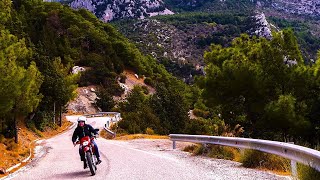 SAMOS by motorcycle, to Drakei, Spatharei and Pagondas