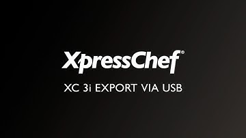 04 - How to Export Menu to USB Flash Drive (XC 3i)