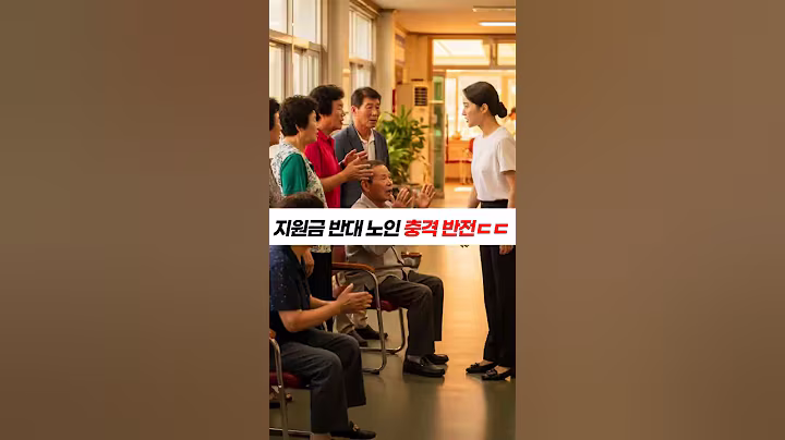 25만원 지원금 반대 어르신들 충격 반전