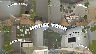 New House Tour | minecraft | aesthetic minecraft | addons | aesthetic addon | awlia pii | screenshot 4