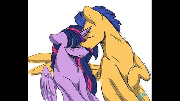 Twilight Sparkl and Flash Sentry