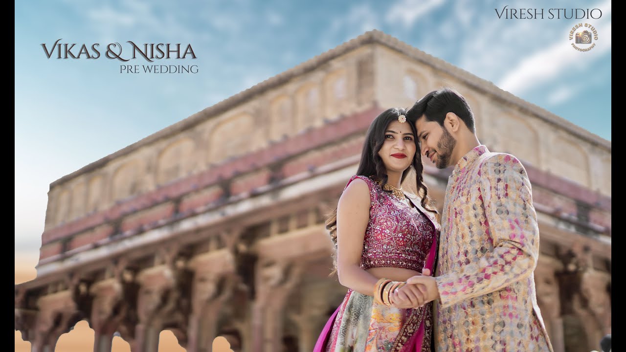 4k Traditional Pre wedding Shoot  Vikas  Nisha  Jaipur Pre Wedding  Viresh Studio