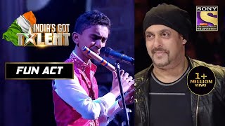 इस Flute Artist के Act को मिला Salman से Standing Ovation | India's Got Talent Season 7 | Fun Act screenshot 1