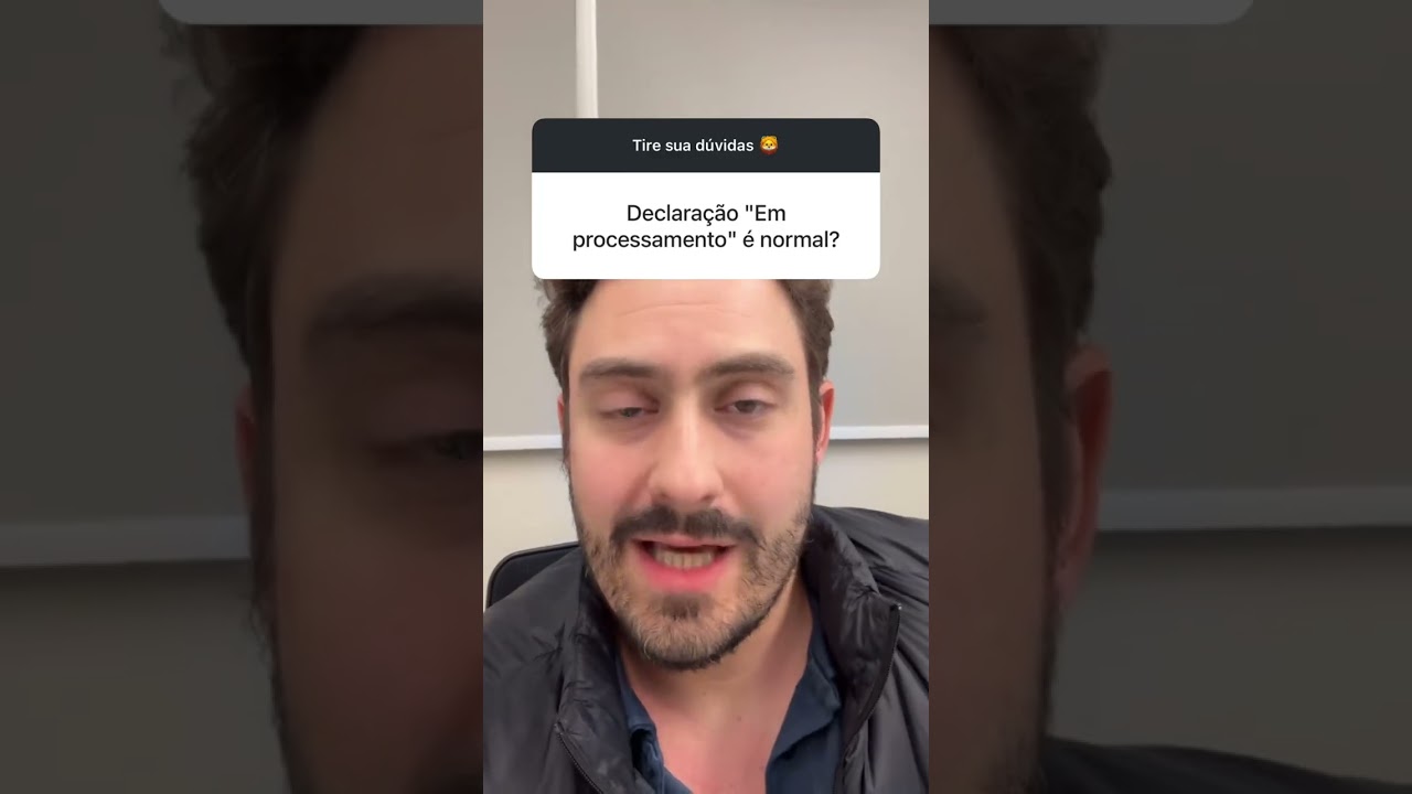 DECLARAÇÃO EM PROCESSAMENTO