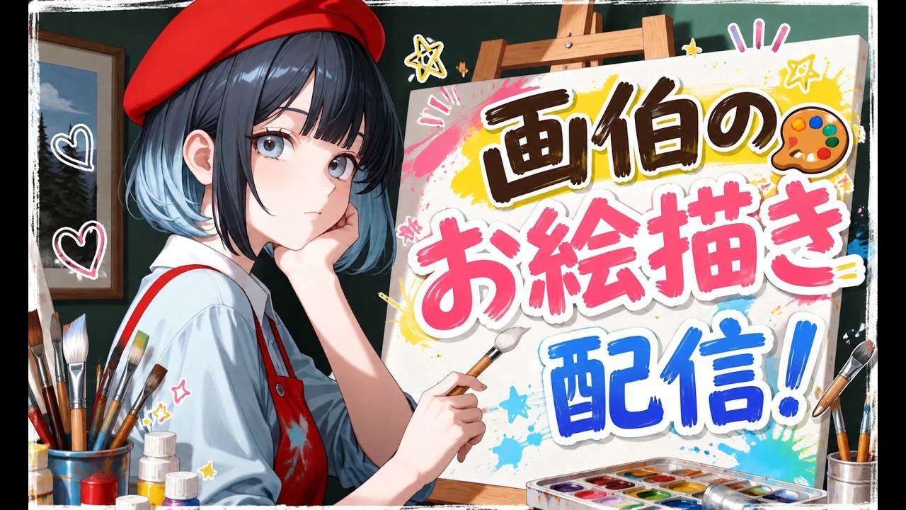 2日後新サイト公開!とは関係ないけど絵を描きます