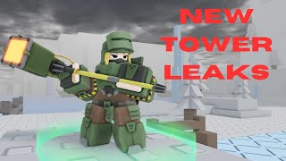 New Smasher Tower Leaks | Tower Defense X | Roblox