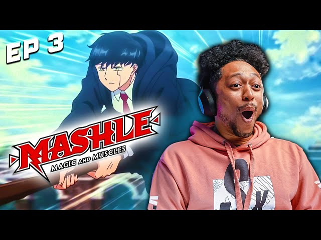 Mashle: Magic and Muscles episode 3: Mash deals with a bully, gets