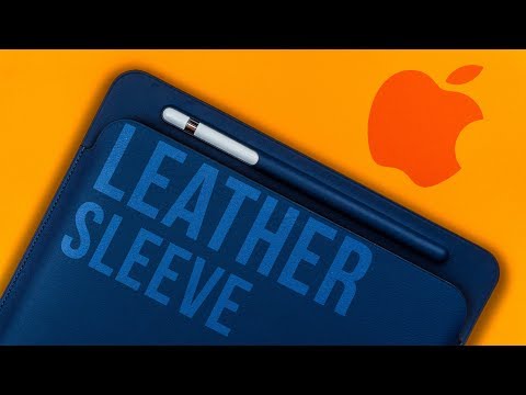 Apple Leather Sleeve for 12 9 quot  iPad Pro - Review