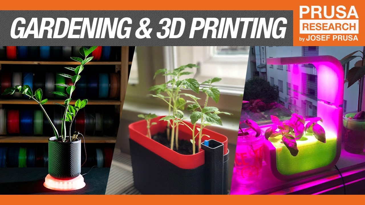 hurtig Bekostning raket Meaningful uses of 3D Printing in Gardening - YouTube