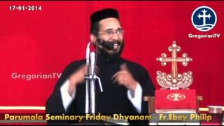 Parumala Church Dhyanam by Fr.Ebey Philip 17-01-2014