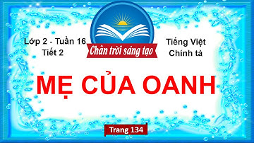 MỤC LỤC SÁCH (Tiết 2) | Tuần 16 |  Chính Tả | Tiếng Việt Lớp 2 Chân Trời Sáng Tạo